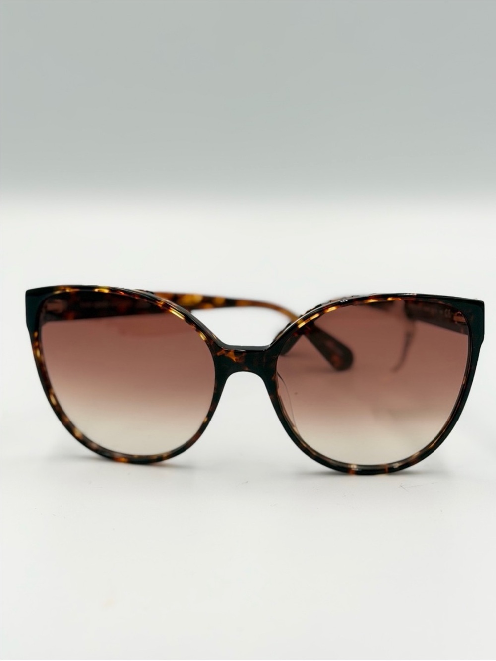 kate spade Tortoiseshell Cat Eye Sunglasses with Brown Gradient Lenses